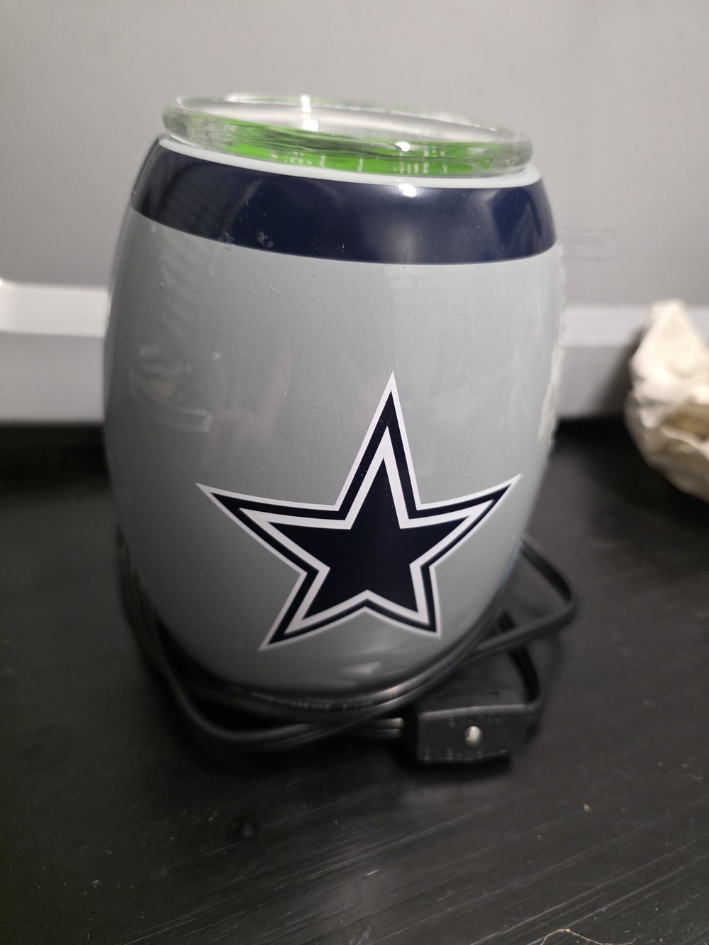 Scentsy NFL Licensed NFL Gray Electric Wax Warmer